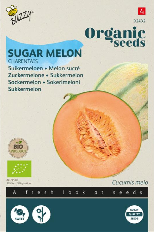 Zuckermelone Charentais Samen BIO