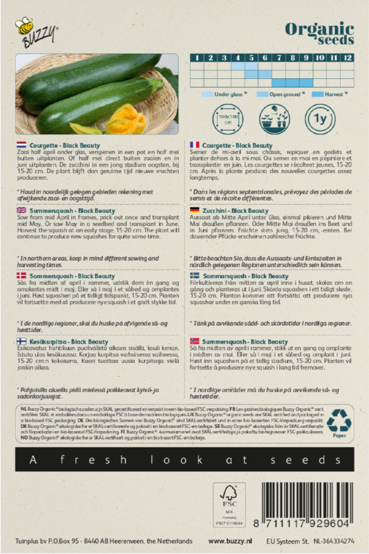 Zucchini Black Beauty Samen BIO inspiratie 3
