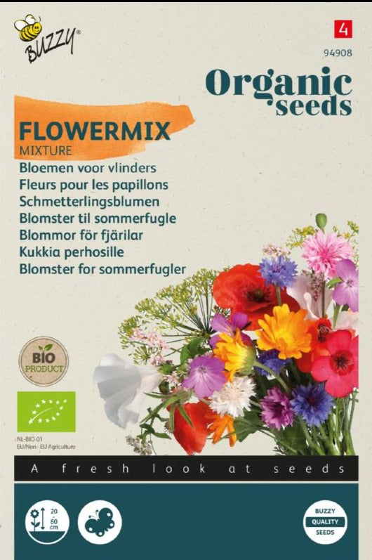 Schmetterlingsblumen Saatgutmischung BIO