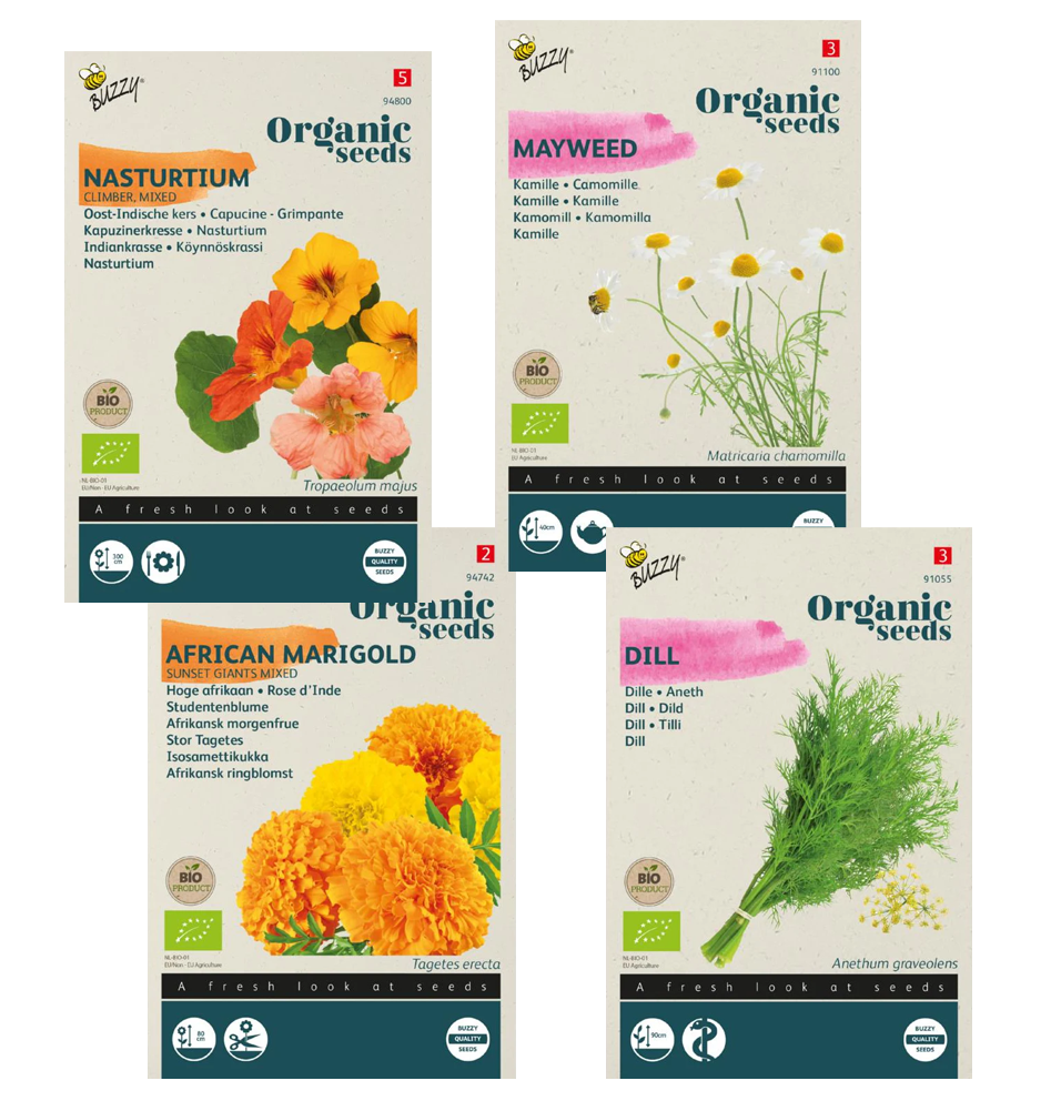 Gemüsegartenbeschützer Samenpaket BIO