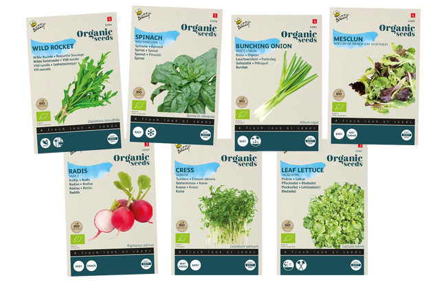 Schneller Gemüsegarten Samenpaket BIO