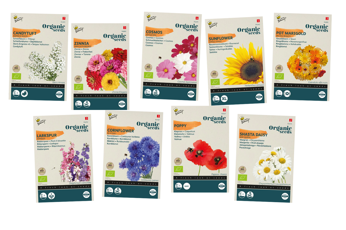 Wilde Schnittblumen Samenpaket BIO