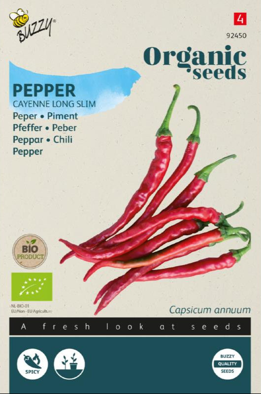Pfeffer Cayenne Samen BIO