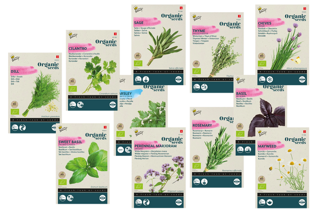 Das Kräuterregal Samenpaket BIO