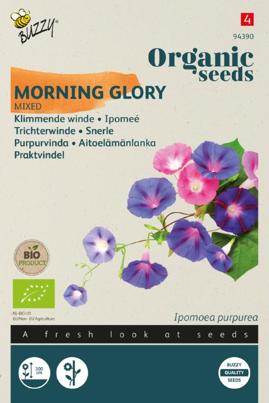 Rankende Prunkwinde gemischt Saatgutmischung BIO