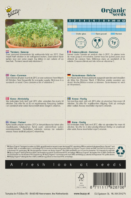 Gartenkresse Samen BIO inspiratie 2