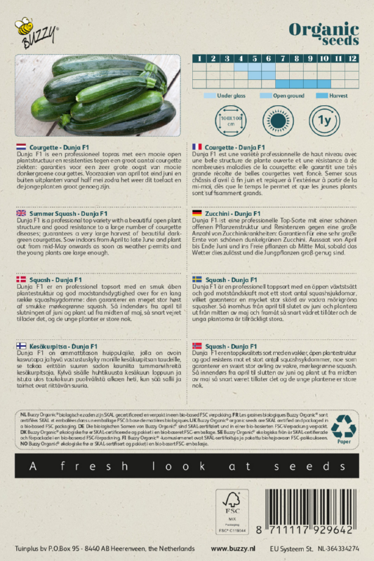 Zucchini Dunja F1 Samen BIO inspiratie 2