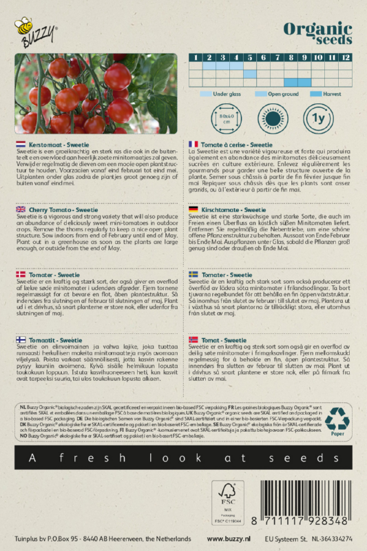 Tomate Sweetie Samen BIO inspiratie 2