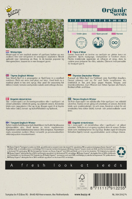 Winterthymian Samen BIO inspiratie 2