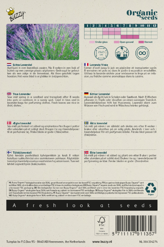 Echter Lavendel Saatgutmischung BIO inspiratie 2