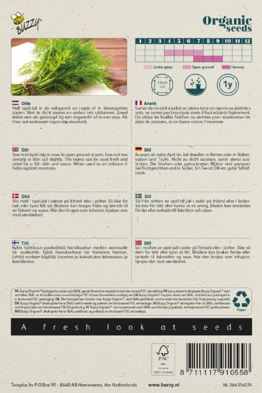 Dill Samen BIO inspiratie 2