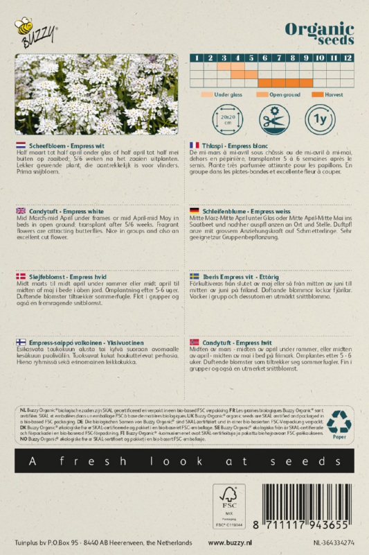 Schleifenblume Empress Samen BIO inspiratie 2
