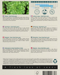 Pflücksalat Salad Bowl grün Samen BIO inspiratie 2