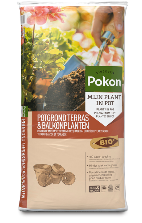 Kübelpflanzen Erde (20 l) - Pokon Bio MPS RHP